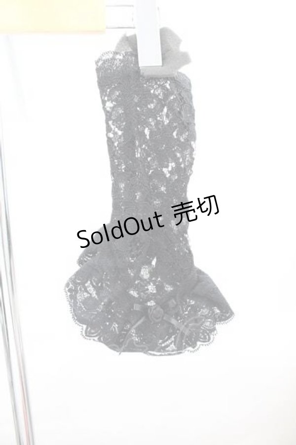 画像3: LOLITAその他(お買取対象外) / ローズリボンレースアームカバー  黒 I-25-04-12-046-LO-ZA-HD-ZI (3)