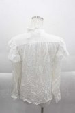 画像2: axes femme NOSTALGIE / コットンレースブラウス M アイボリー I-25-04-12-052-AX-BL-HD-ZI (2)