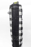 画像6: Dr.Martens （Getta Grip） / ギンガムチェック20ホールZIPブーツ UK4 黒Ｘ白チェック I-25-04-12-003-PU-SH-HD-ZI (6)