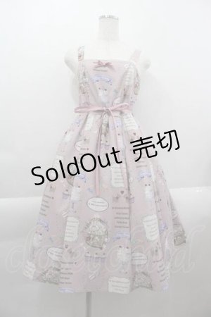 画像: axes femme kawaii / 10thアニバーサリージャンパースカート  ピンク I-25-04-12-100-AX-OP-HD-ZI
