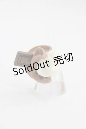 画像: Q-pot. / チョコレートミックスホイップリング  チョコＸ白 I-25-04-12-010-QP-AC-HD-ZI