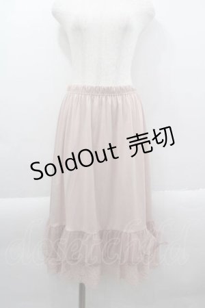 画像: axes femme / インナーペチスカート  ピンク I-25-04-12-122-AX-SK-HD-ZI