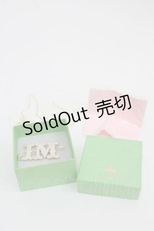 画像: Jane Marple / ロゴヘアクリップ  ゴールド I-25-04-12-026-JM-AC-HD-ZI