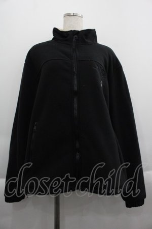 画像: NieR Clothing / 裏起毛うさぎ刺繍ブルゾン  黒Ｘブラウン I-25-04-16-080-PU-JA-HD-C045