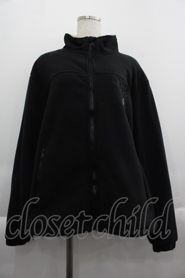 画像1: NieR Clothing / 裏起毛うさぎ刺繍ブルゾン  黒Ｘブラウン I-25-04-16-080-PU-JA-HD-C045 (1)
