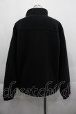 画像2: NieR Clothing / 裏起毛うさぎ刺繍ブルゾン  黒Ｘブラウン I-25-04-16-080-PU-JA-HD-C045 (2)