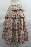 画像2: PINK HOUSE / バラの森柄スカート  ピンク I-25-04-16-096-LO-SK-HD-ZI (2)