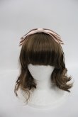 画像1: Amavel / リボンヘッドドレス風ヘアピン  ピンクＸブラウン I-25-04-16-112-CA-AC-HD-ZI (1)