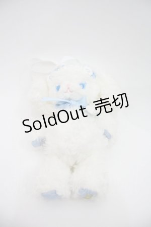 画像: BABY,THE STARS SHINE BRIGHT / BAG うさくみゃリュックミニミニ  白Ｘサックス I-25-04-16-125-BA-BG-HD-ZI