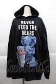 画像1: MILKBOY / NEVER FEED BEAR HOODY  ブラック I-25-04-16-036-MB-TO-HD-ZI (1)