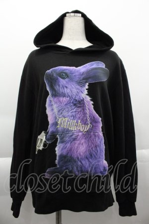 画像: MILKBOY / RIOT RABBIT PARKA M ブラック I-25-04-16-037-MB-TO-HD-ZI