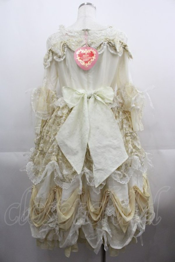 画像2: BABY,THE STARS SHINE BRIGHT / a Rose  ガラスドームに閉じ込めた一輪の薔薇 ワンピース  イエロー I-25-04-19-051-BA-OP-HD-ZI (2)