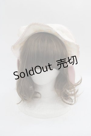 画像: axes femme kawaii / ドットチュールフリルカチューシャ  ピンク I-25-04-19-007-AX-AC-HD-ZI