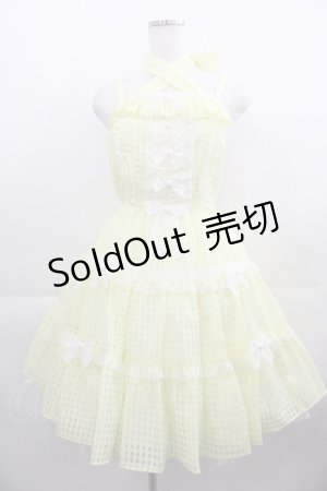 画像: Angelic Pretty / マーガレットドールジャンパースカート  イエロー I-25-04-19-024-AP-OP-HD-ZI