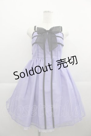 画像: Angelic Pretty / Dolly Crossジャンパースカート  ラベンダー I-25-04-19-027-AP-OP-HD-ZI