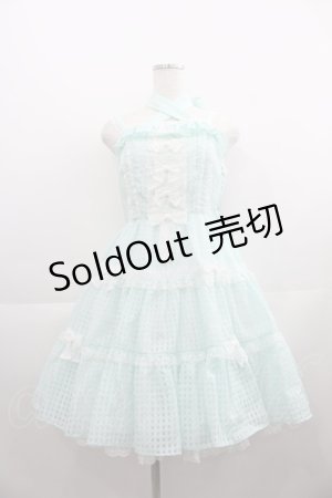 画像: Angelic Pretty / マーガレットドールジャンパースカート  ミント I-25-04-19-028-AP-OP-HD-ZI