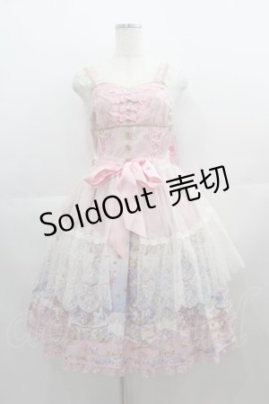 画像: Angelic Pretty / Eternal Carnivalペプラムジャンパースカート  ピンク I-25-04-19-031-AP-OP-HD-ZI
