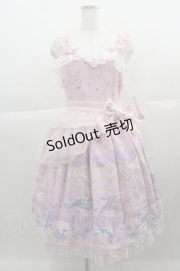 画像1: Angelic Pretty / Aquarium Carnivalペプラムジャンパースカート  ピンク I-25-04-19-035-AP-OP-HD-ZI (1)