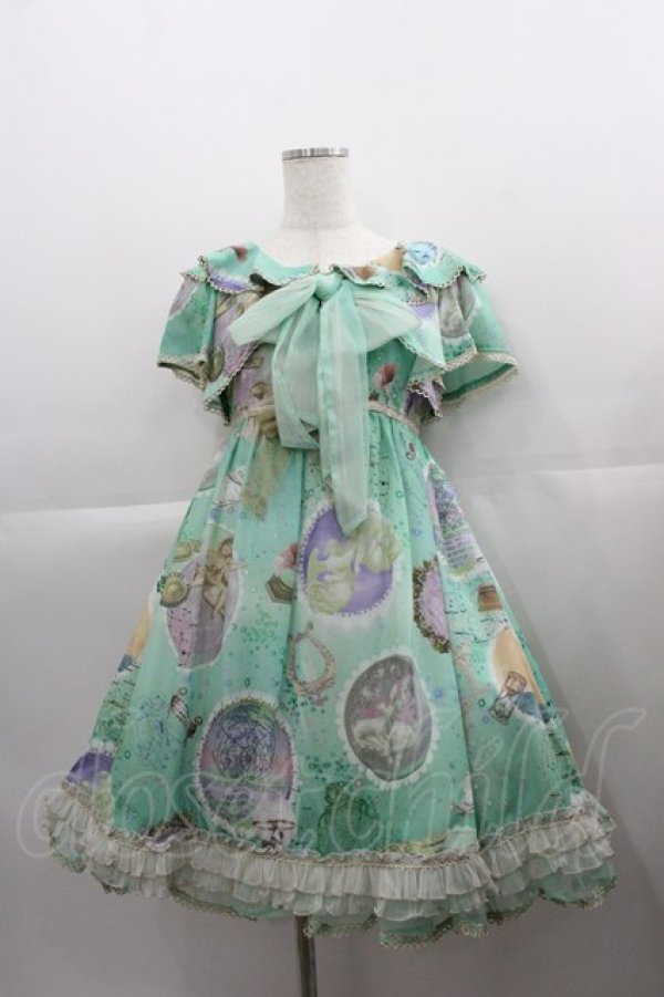 画像1: BABY,THE STARS SHINE BRIGHT / 天体のHarmonia 天使の如く歌う星界の旋律 ワンピース  エメラルド I-25-04-19-041-BA-OP-HD-ZI (1)
