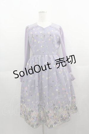 画像: axes femme POETIQUE / スウィートキャンディワンピース M ラベンダー I-25-04-21-064-AX-OP-HD-ZI