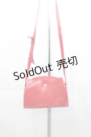 画像: 【SALE】Franche Lippee / つやつやねこショルダーバッグ  赤 I-25-04-21-107-LO-BG-HD-ZT286