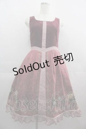 画像: Secret Honey / Something　Thereワンピース(ベルver)  ボルドー I-25-04-24-062-CA-OP-HD-ZI