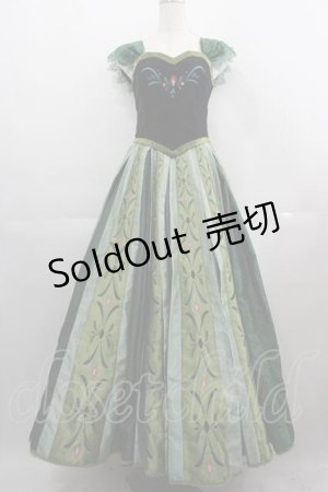 画像: Secret Honey / Coronation dress & Necklace(Frozen Anna ver.)  グリーン I-25-04-24-066-CA-OP-HD-ZI