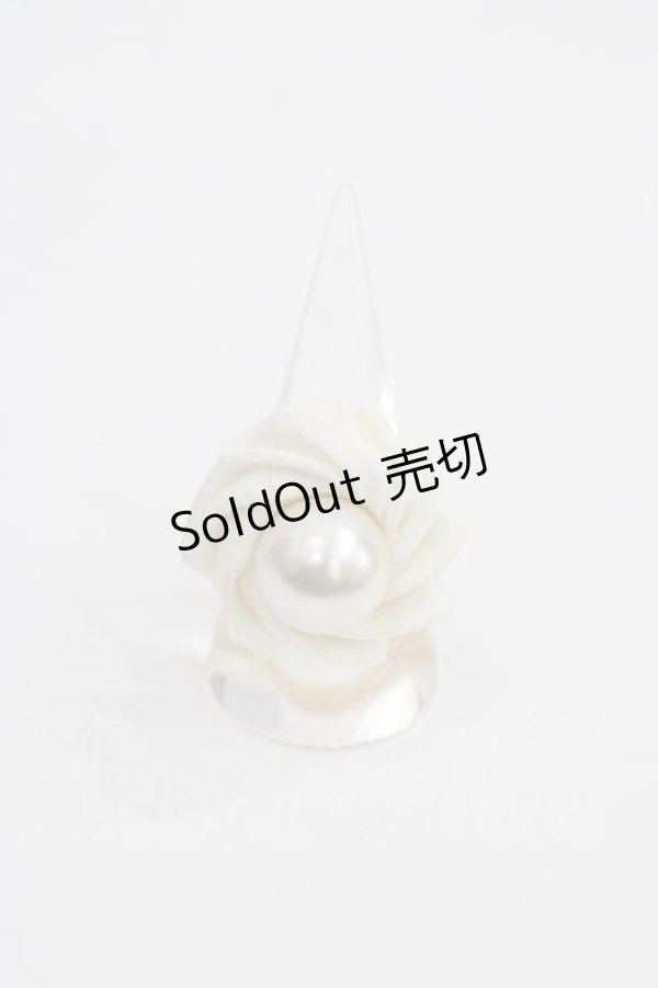 画像1: Q-pot. /パールホイップリング  白 I-25-04-24-110-QP-AC-HD-ZI (1)