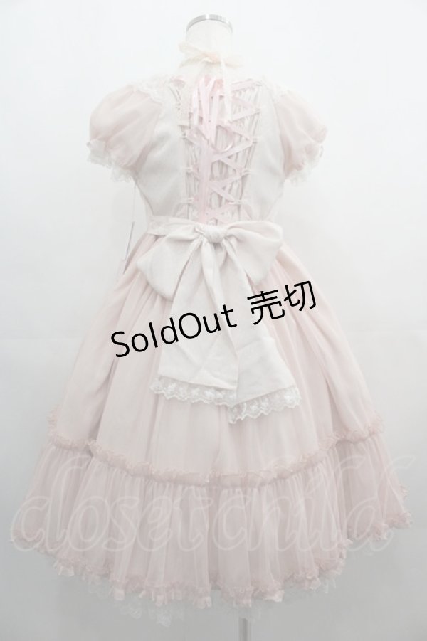 Angelic Pretty / Sugar Sweetミニ袖ジャンパースカート ピンク