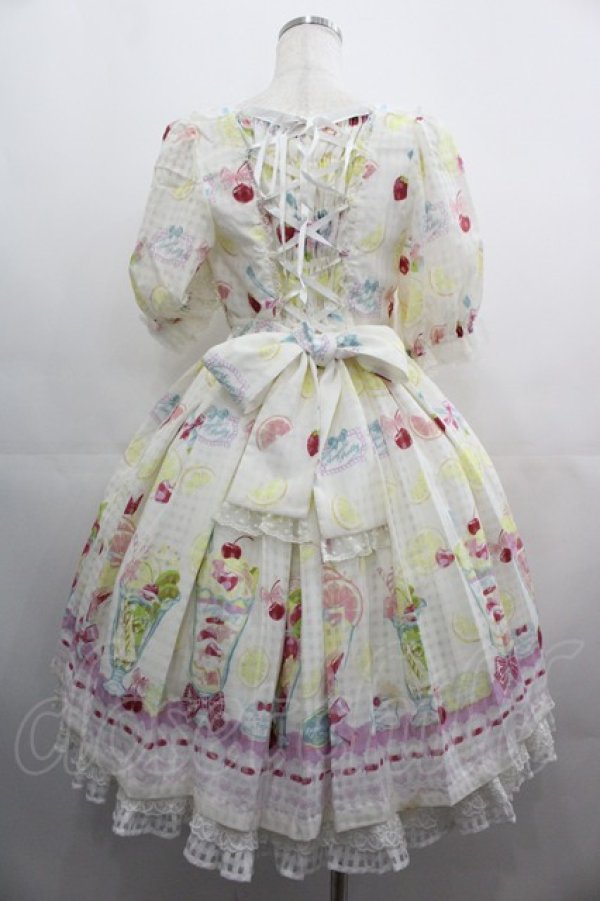 画像2: Angelic Pretty / Dreamy Parfaitワンピース  白 I-25-05-01-058-AP-OP-HD-ZI (2)