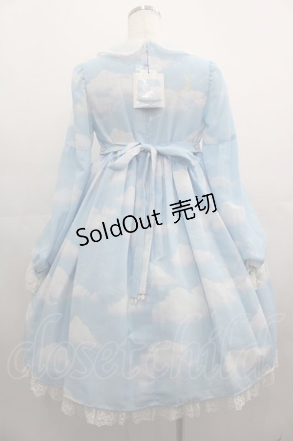 画像2: Angelic Pretty / Misty Skyワンピース  サックス I-25-05-01-061-AP-OP-HD-ZI (2)