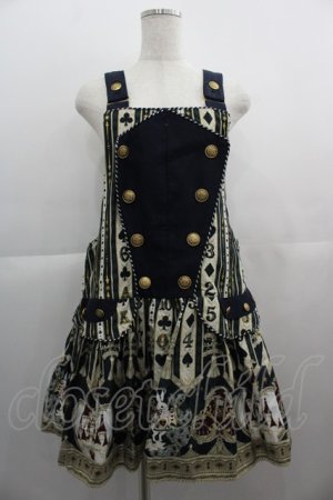 画像: Angelic Pretty / Wonder Queenサロペット  グリーン I-25-05-01-062-AP-OP-HD-ZI