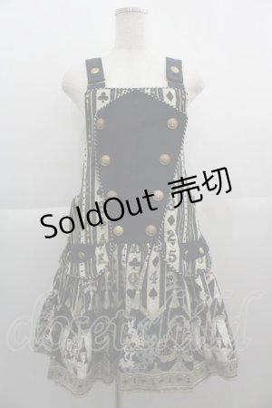 画像: Angelic Pretty / Wonder Queenサロペット  グリーン I-25-05-01-062-AP-OP-HD-ZI