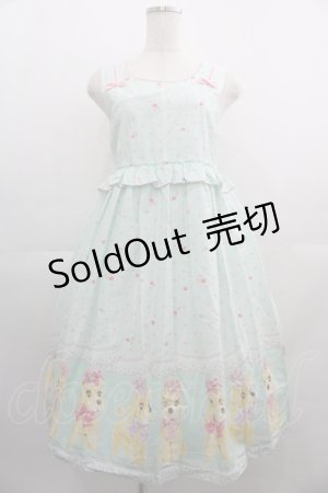 画像: Shirley Temple / プードルジャンパースカート 160CM ミント I-25-05-01-077-ET-OP-HD-ZI