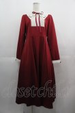 画像1: axes femme / ストロベリー刺繍ワンピース  赤 I-25-05-01-087-AX-OP-HD-ZI (1)
