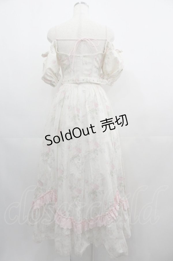 画像2: LACE MADE / 「花詩集」コルセットドレス XS アイボリー I-25-05-01-088-LO-OP-HD-ZI (2)