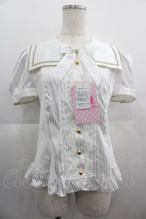 画像: Angelic Pretty / ホリックレディブラウス  白 I-25-05-01-010-AP-BL-HD-ZI