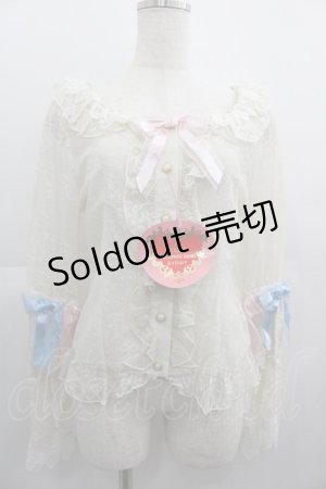 画像: BABY,THE STARS SHINE BRIGHT / St.Cathedral ロザリオの誓いプリンセスブラウス  生成り I-25-05-01-014-BA-BL-HD-ZY