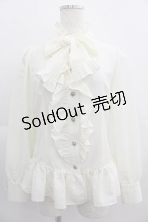 画像: ALICE and the PIRATES / Romeoブラウス  アイボリー I-25-05-01-005-PA-BL-HD-ZY