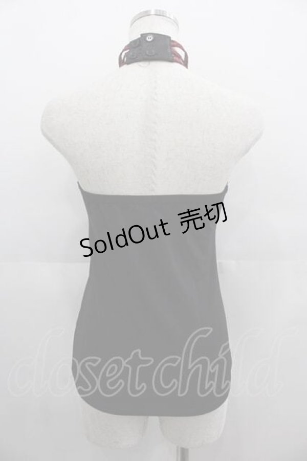 画像2: Qutie Frash / クロスキャミ  黒 I-25-05-07-055-QU-TO-HD-ZI (2)