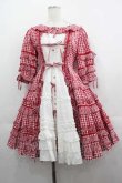 画像1: Angelic Pretty / Little Houseワンピース  赤Ｘ白 I-25-05-07-064-AP-OP-HD-ZI (1)