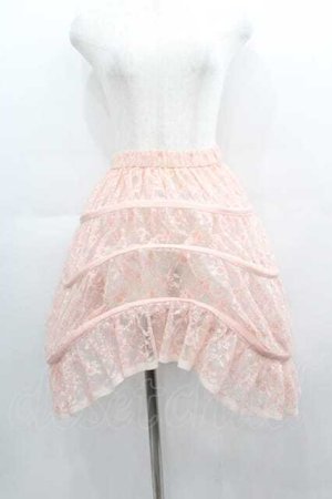 画像: LOLITAその他(お買取対象外) / レースクリノリンミニパニ  ピンク I-25-05-07-095-LO-SK-HD-ZI
