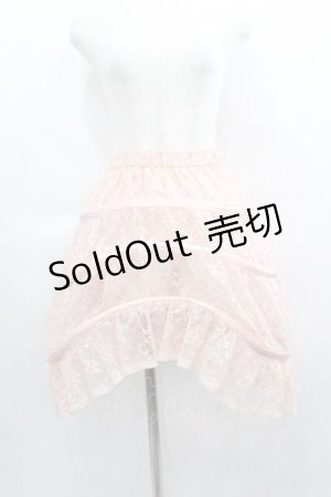 画像: LOLITAその他(お買取対象外) / レースクリノリンミニパニ  ピンク I-25-05-07-095-LO-SK-HD-ZI