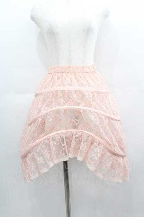 画像1: LOLITAその他(お買取対象外) / レースクリノリンミニパニ  ピンク I-25-05-07-095-LO-SK-HD-ZI (1)