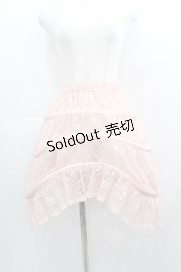 画像1: LOLITAその他(お買取対象外) / レースクリノリンミニパニ  ピンク I-25-05-07-095-LO-SK-HD-ZI (1)