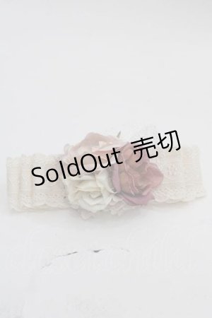 画像: LOLITAその他(お買取対象外) / ローズモチーフリボンバレッタ  アイボリー I-25-05-07-119-LO-AC-HD-ZI