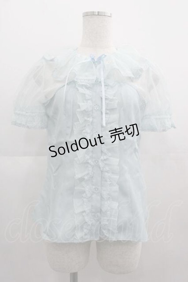 画像1: Angelic Pretty / マーガレットレディブラウス  サックス I-25-05-07-004-AP-BL-HD-ZI (1)