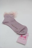 画像2: Angelic Pretty / Twinkle Glitterクルー丈ソックス  ピンク I-25-05-08-005-AP-ZA-HD-ZI (2)
