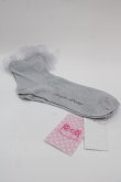 画像2: Angelic Pretty / Twinkle Glitterクルー丈ソックス  シルバー I-25-05-08-057-AP-ZA-HD-ZI (2)
