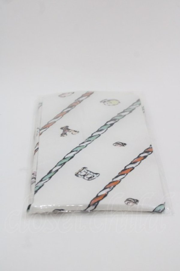 画像2: BABY,THE STARS SHINE BRIGHT / Enchanted お菓子の魔法にかけられて 柄 タイツ  白 I-25-05-08-071-BA-ZA-HD-ZI (2)